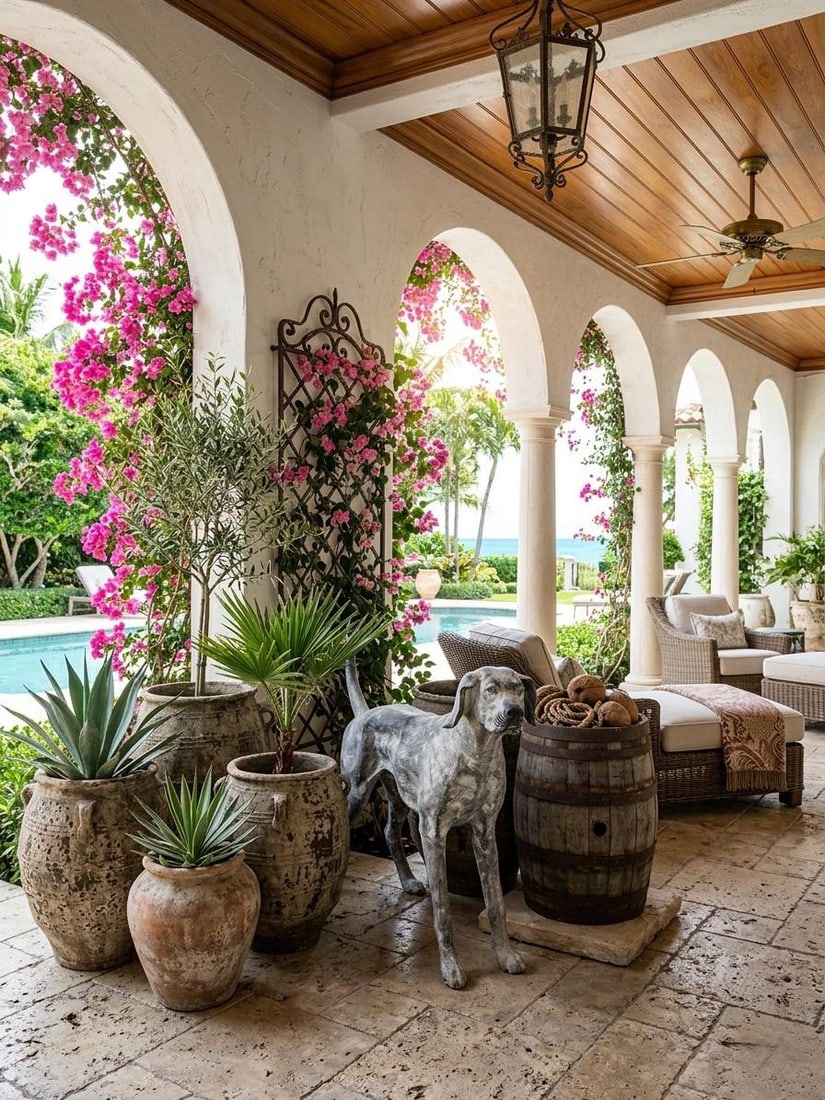 Cast Iron Pointer Dog Sculpture - 8