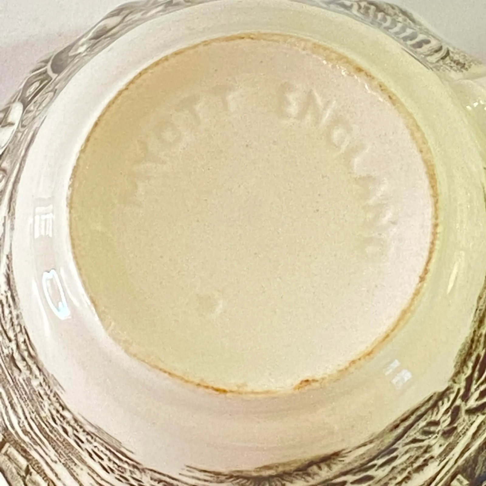 Vintage 1980s Myott Staffordshire Royal Mail Ironstone Tea Cups - A Pair - 4