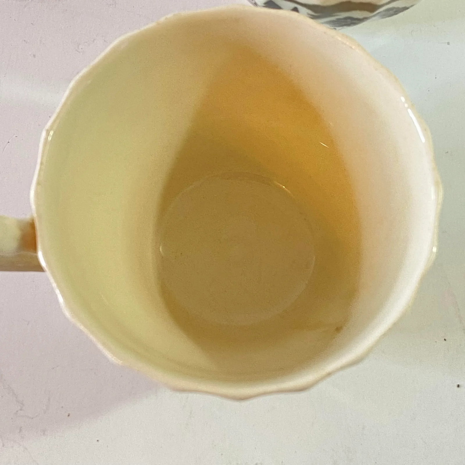 Vintage 1980s Myott Staffordshire Royal Mail Ironstone Tea Cups - A Pair - 7