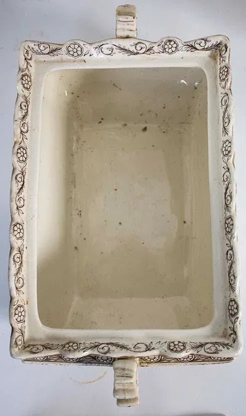 Vintage Staffordshire Farmhouse Serving Pieces - Set of 4 - 9