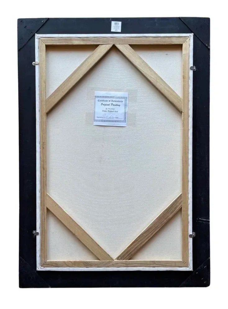 Peter Keil Abstract Painting Framed - 4