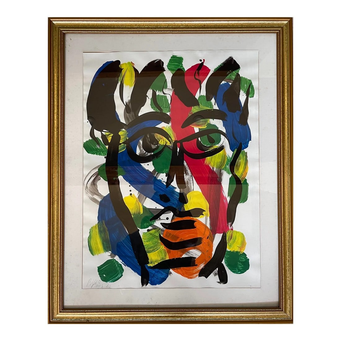 My Friend Pablo Picasso Cubist Abstract Portrait Acrylic Painting by Artist Peter Keil: Peter Keil is a German artist that focuses primarily on abstract expressionism. Keil painted with some of the greats including Joan MirÃ³, Pablo Picasso and Andy Warhol, to name a few. This