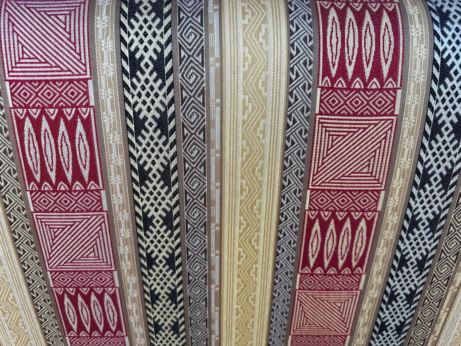 Moroccan Style Twin Upholstered Bed Frame W/Matching Pillows - 10