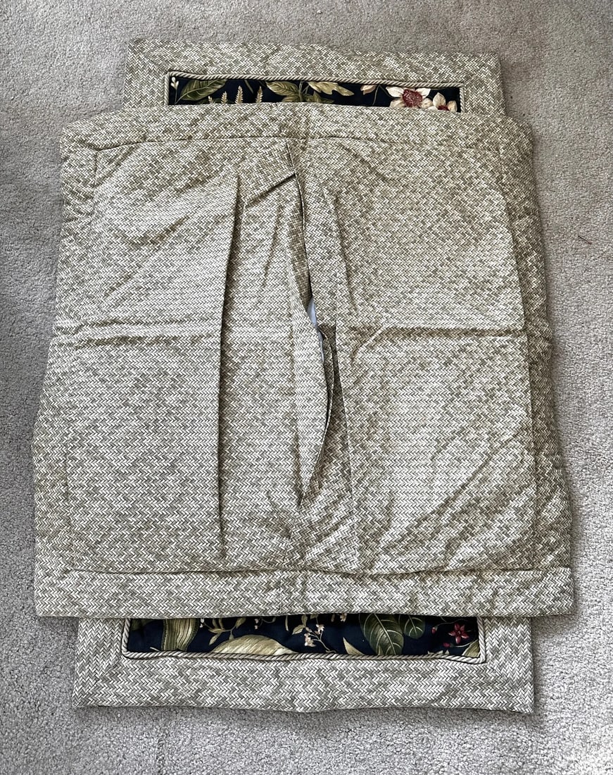 Vintage Thomasville Tropical Pillow Shams-A Set - 5