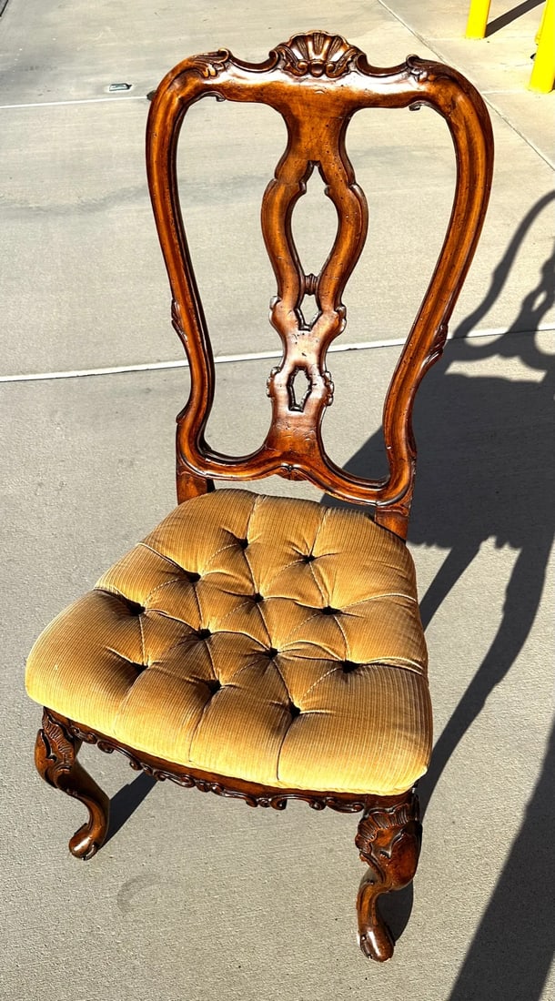 Antique Set of 6 George II Style Dining Chairs - 3