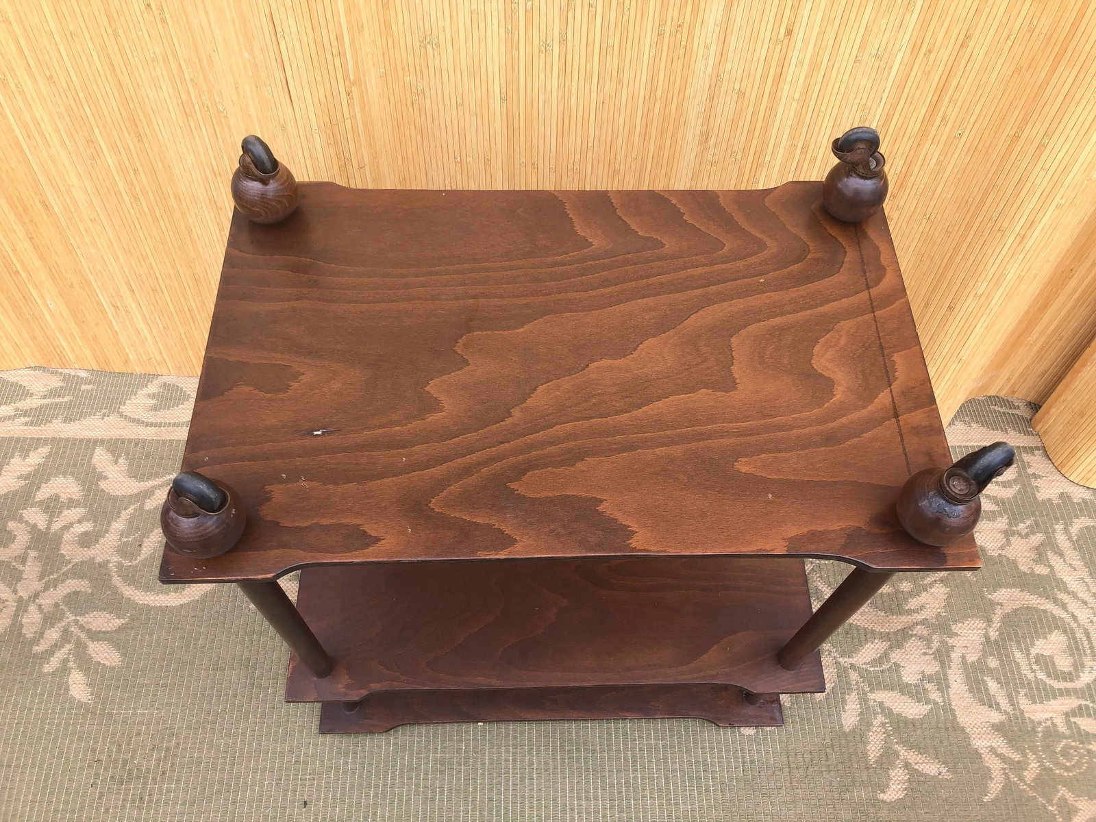 1970s Hollywood Regency 3 - Tier Side Table - 11