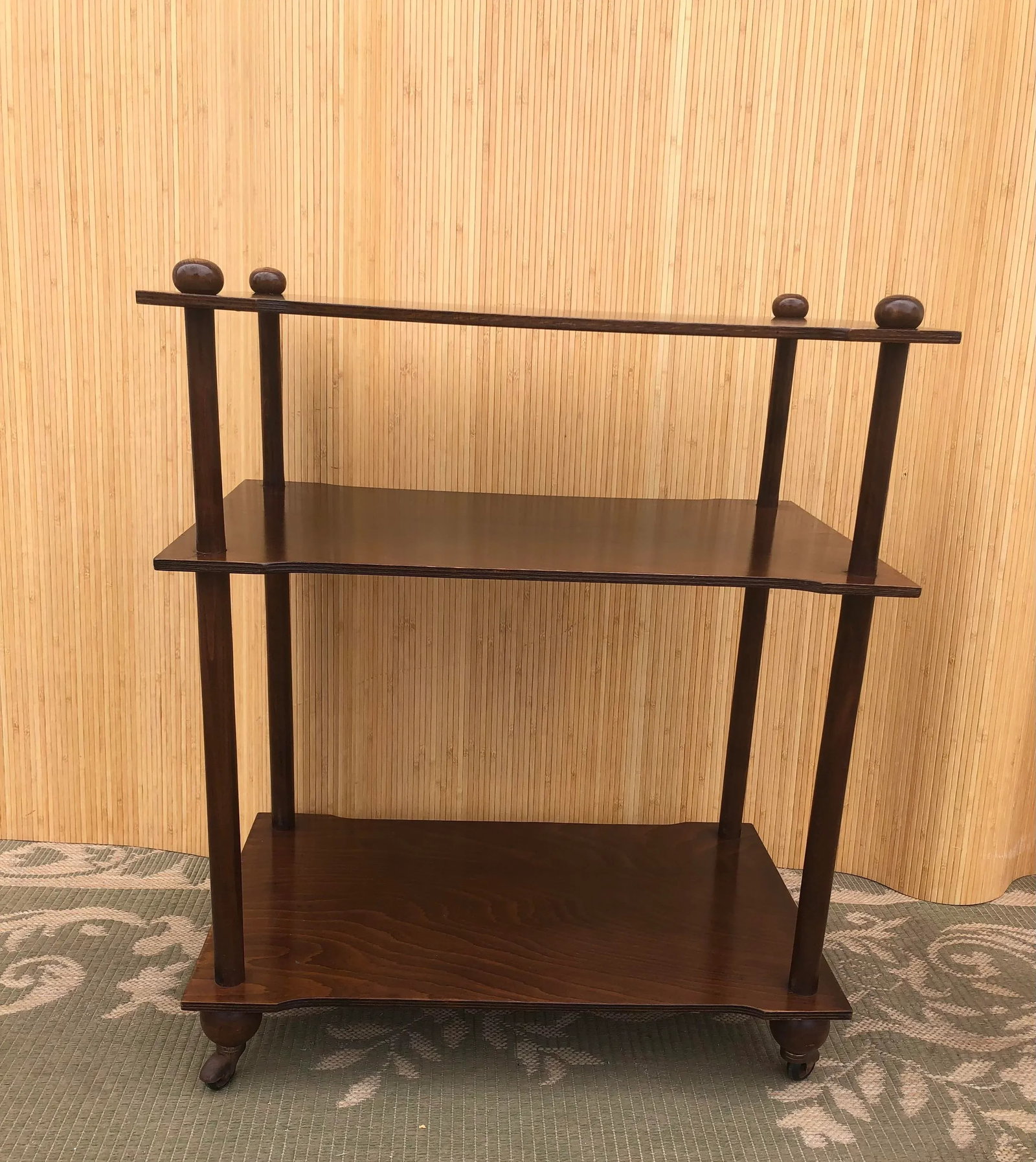 1970s Hollywood Regency 3 - Tier Side Table - 3