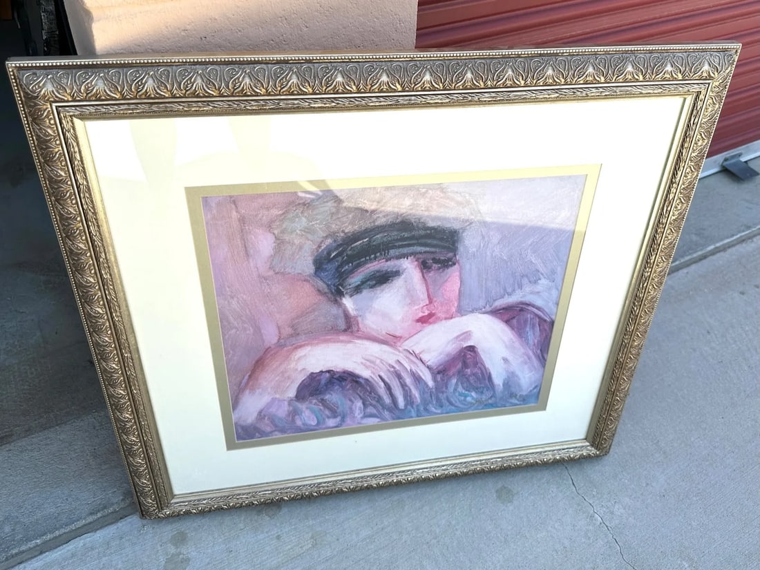 Barbara A. Wood "Sybill" Lithograph #460/974 - 8