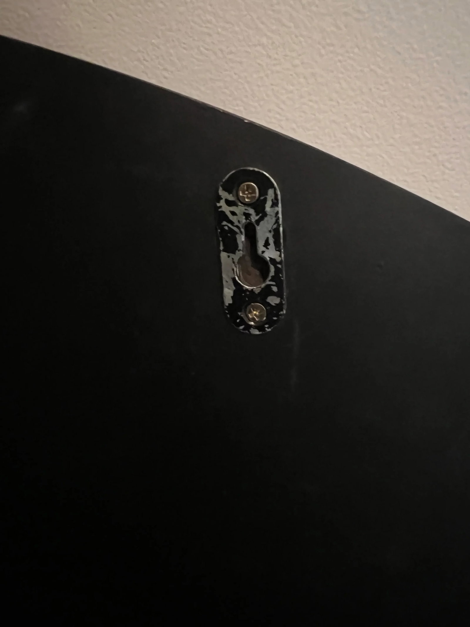 Large Wooden Hand Painted Fan Shaped Wall Art - 5