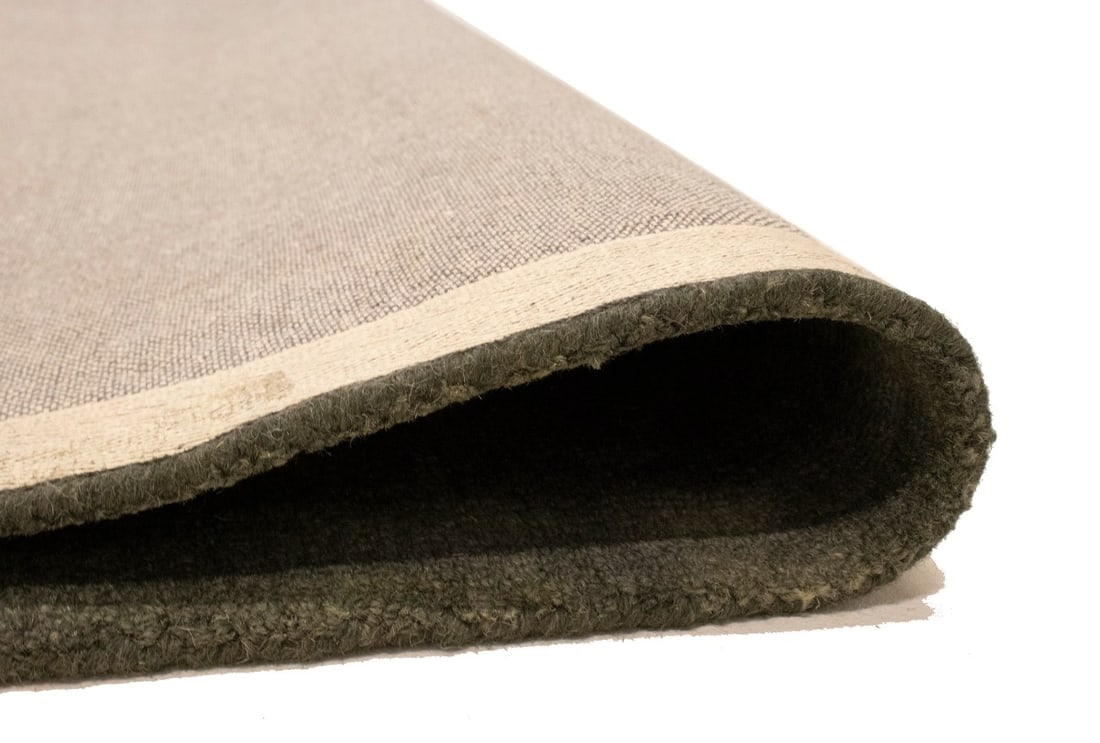 Dark Brown Tie-Dye 5X8 Hand-Tufted Modern Rug - 15