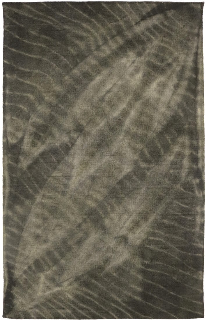Dark Brown Tie-Dye 5X8 Hand-Tufted Modern Rug: Title: Dark Brown Tie-Dye 5X8 Hand-Tufted Modern RugDescription:Foyer Size Dark Brown Tie-Dye 5X8 Hand-Tufted Modern Rug Contemporary CarpetMaterials:WoolDimension:5'0 X 8'0 Ft Reserve: $254.00 