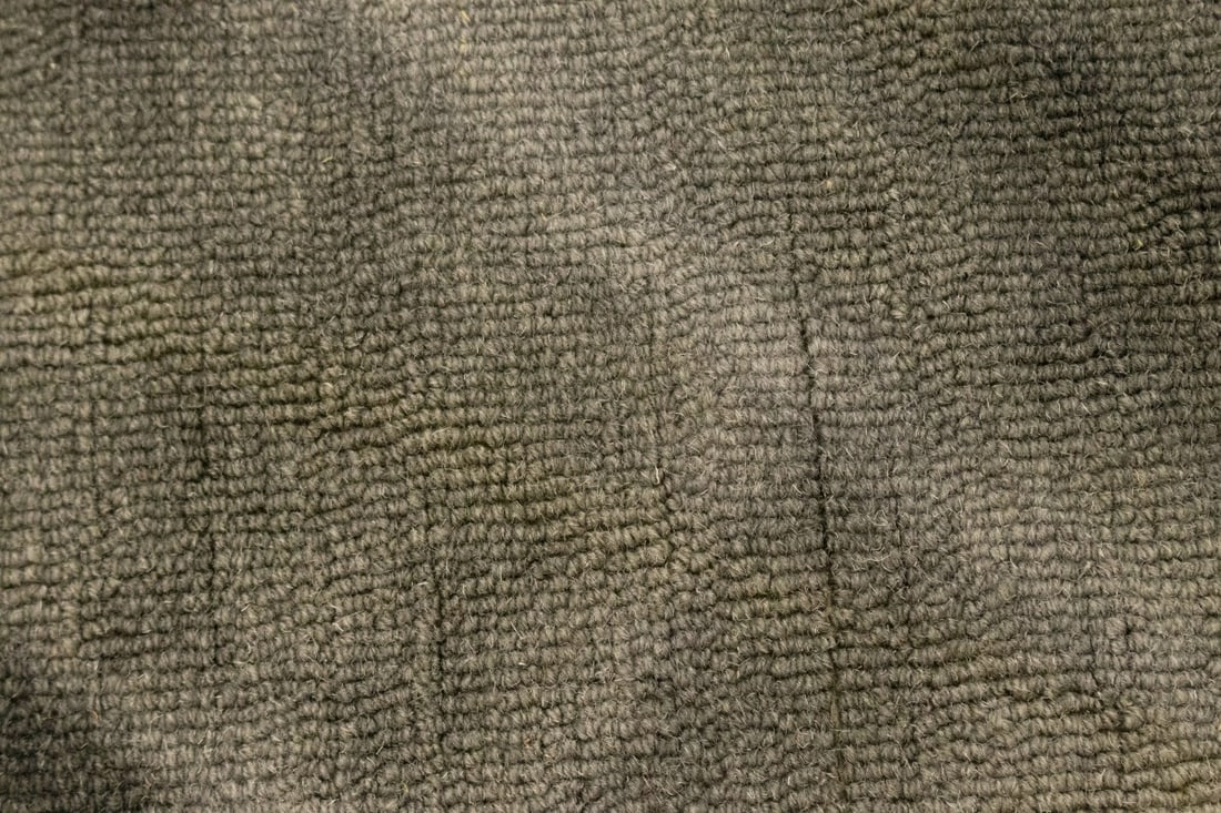 Dark Brown Tie-Dye 5X8 Hand-Tufted Modern Rug - 7