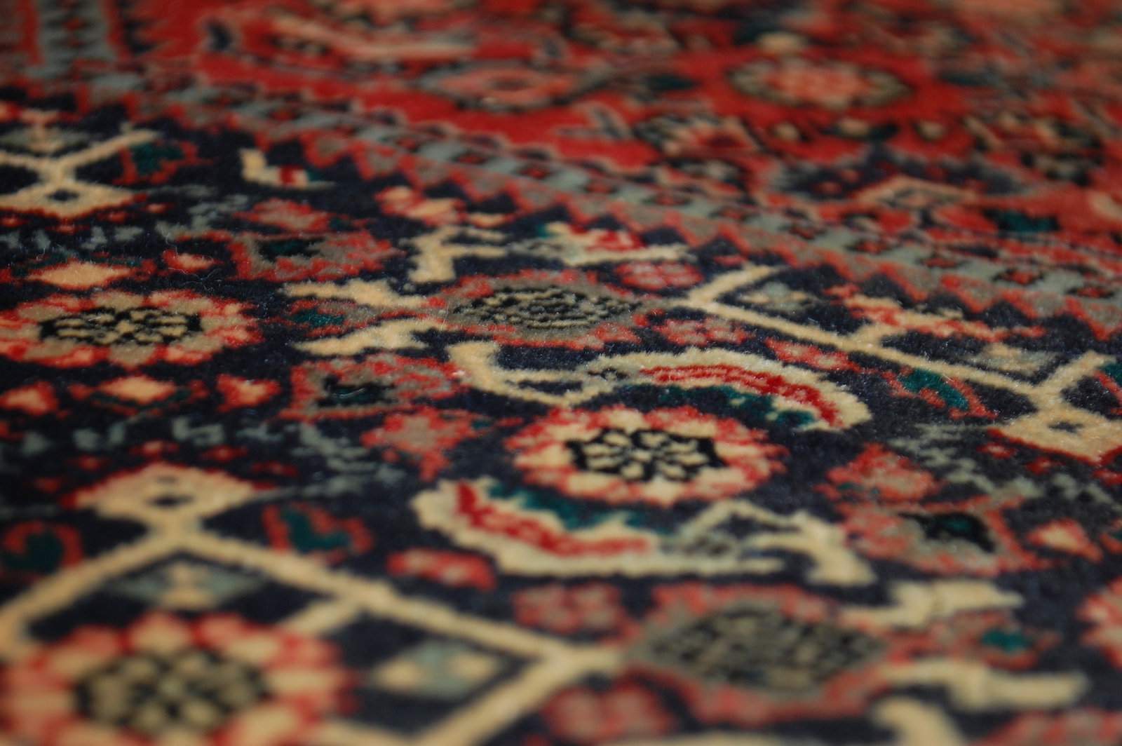 Persian BEJAR RUG 3'8" x 4'10" - 11