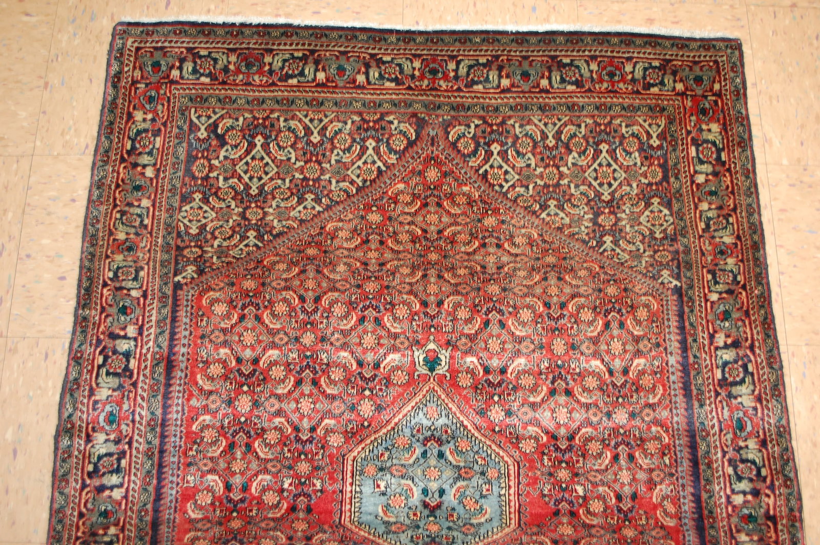 Persian BEJAR RUG 3'8" x 4'10" - 2