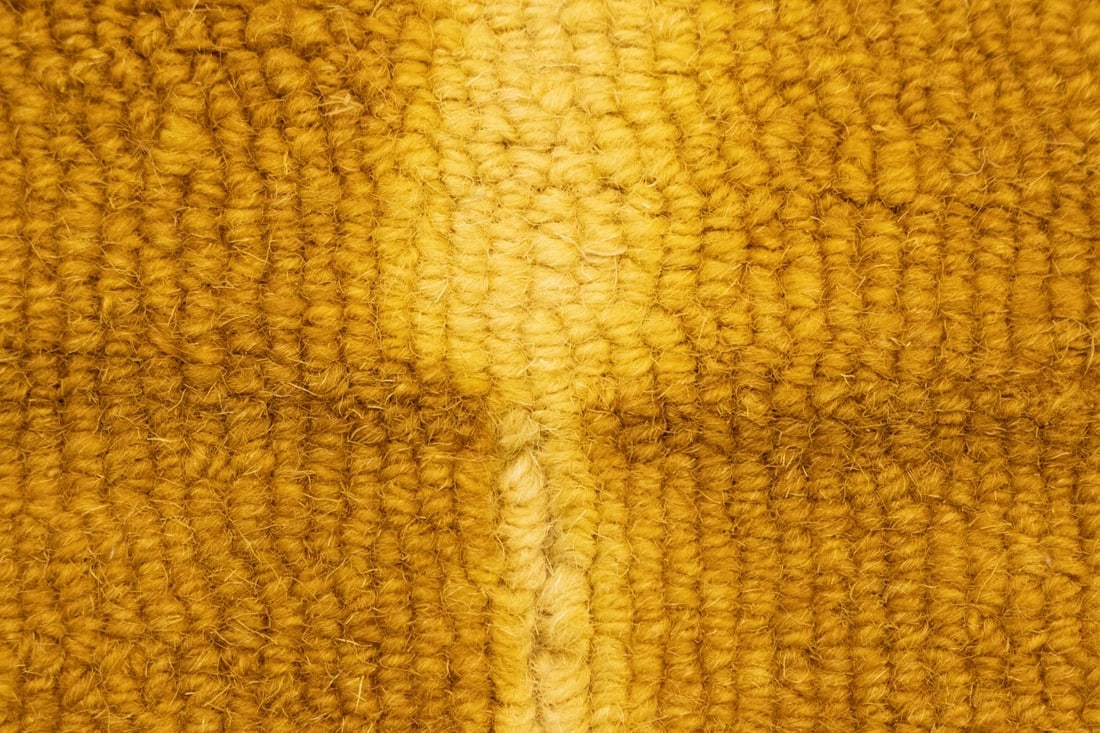 Golden Yellow Tie-Dye 5X8 Hand-Tufted Modern Rug - 14