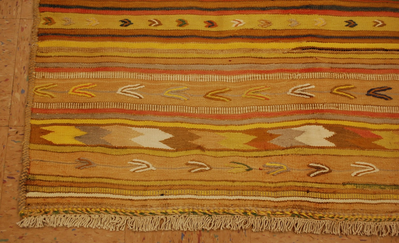 CAUCASIAN SOUMAK KILIM 4.10x6.4 - 3