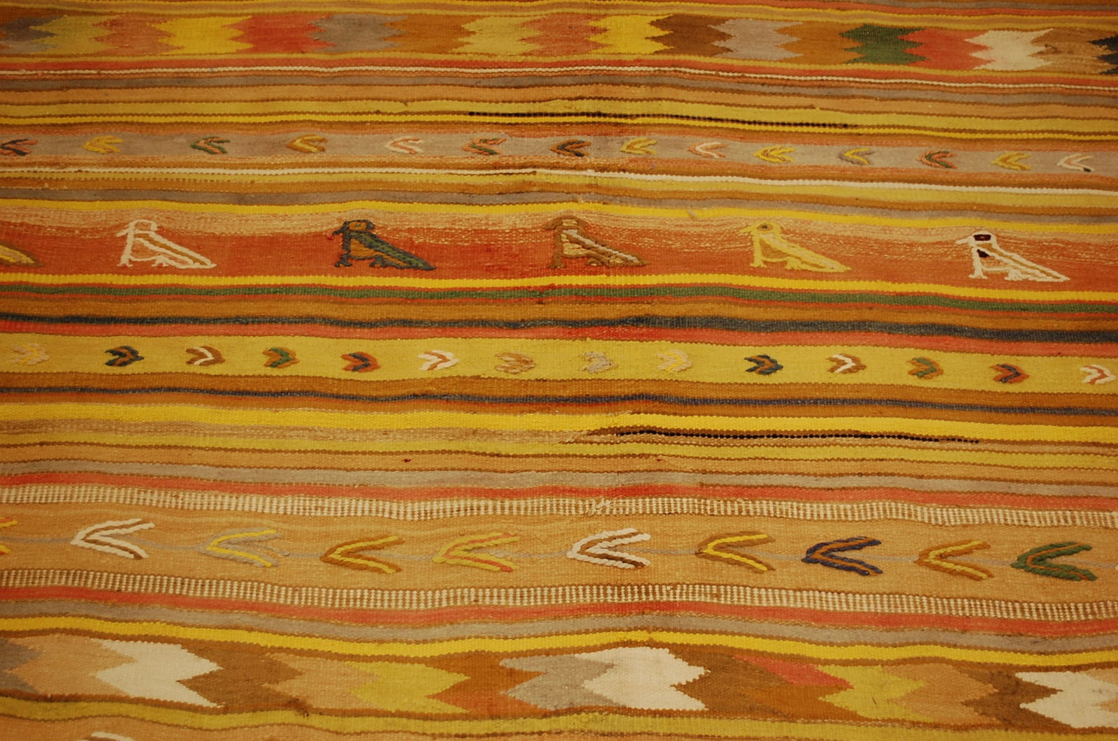 CAUCASIAN SOUMAK KILIM 4.10x6.4 - 7