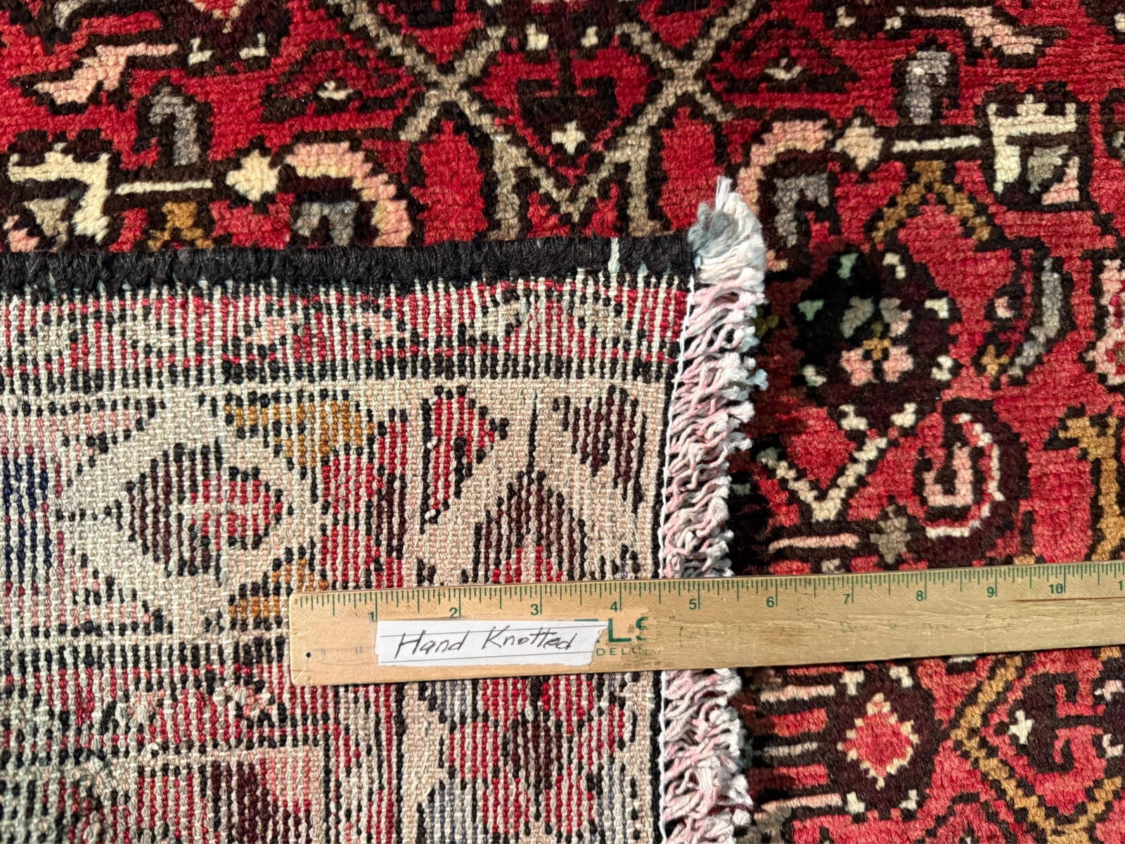 Stunning Persian Hamedan Rug 3.10x9.5 - 8