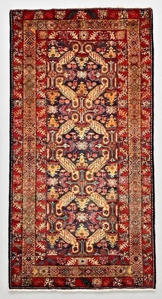 Hand Knotted Persian Azarbaijan Tribal Wool Oriental Area Rug 5'4" x 10'7" (1 of 11)