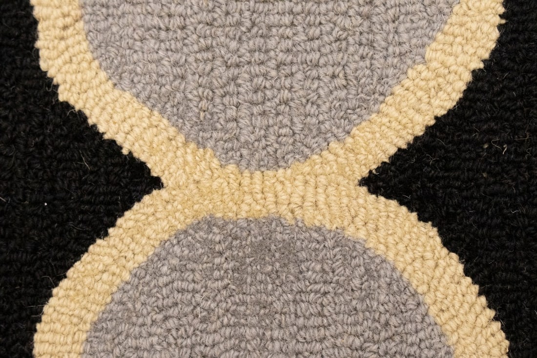 Multicolored Trellis 5X8 Hand-Tufted Modern Rug - 7