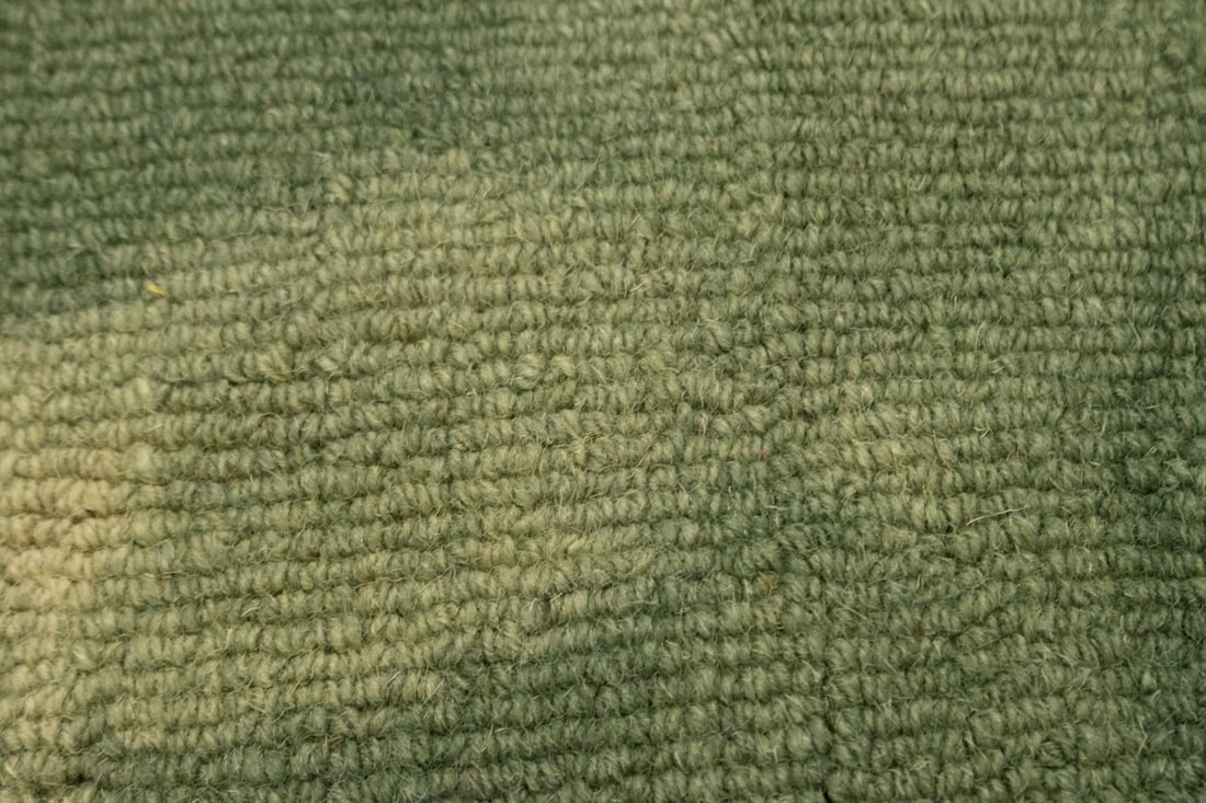 Hunter Green Tie-Dye 5X8 Hand-Tufted Modern Rug - 11