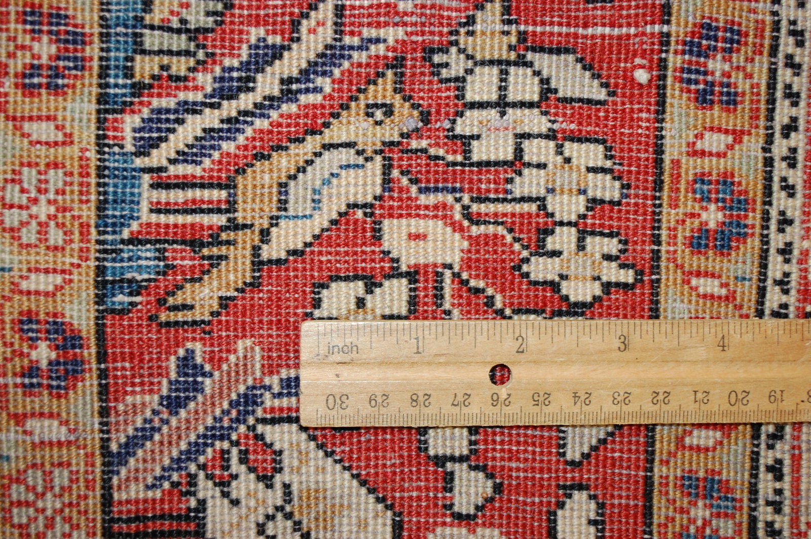 Persian SAROUK RUG 3'7" X 6'2" - 16
