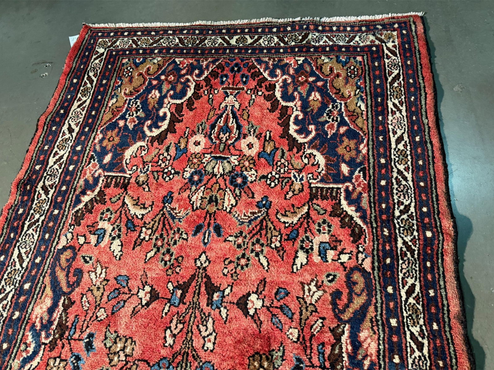 Stunning Persian Hamedan Rug 3.8x14. - 6