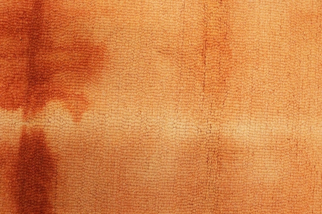 Solar Orange Tie-Dye 5X8 Hand-Tufted Modern Rug - 10