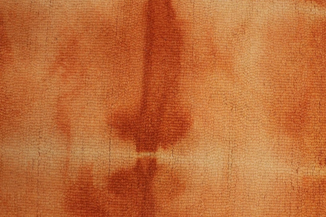 Solar Orange Tie-Dye 5X8 Hand-Tufted Modern Rug - 9