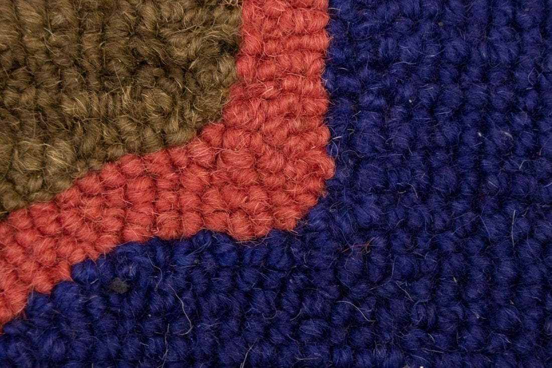 Multicolored Trellis 5X8 Hand-Tufted Modern Rug - 12