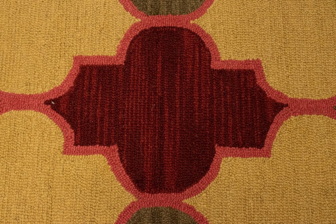 Multicolored Trellis 5X8 Hand-Tufted Modern Rug - 6