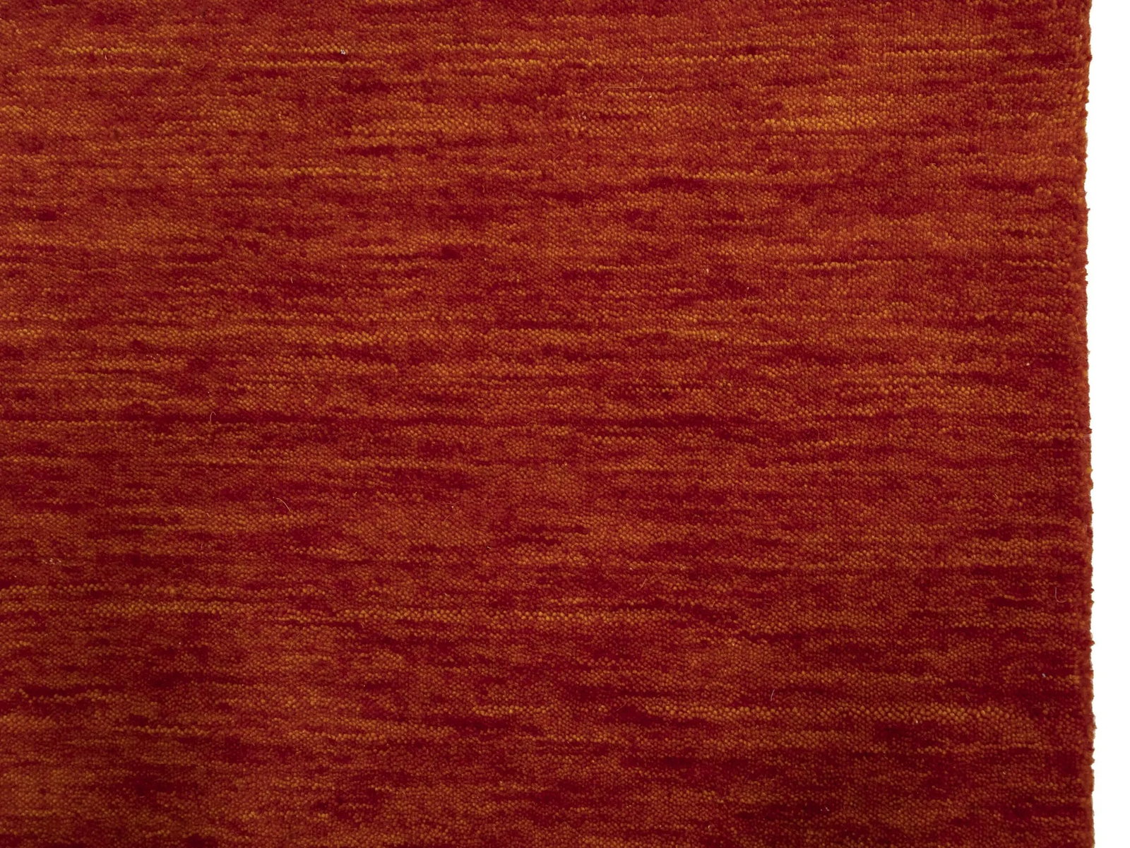 Orange-red Tribal 3X10 Gabbeh Modern Runner Rug - 11