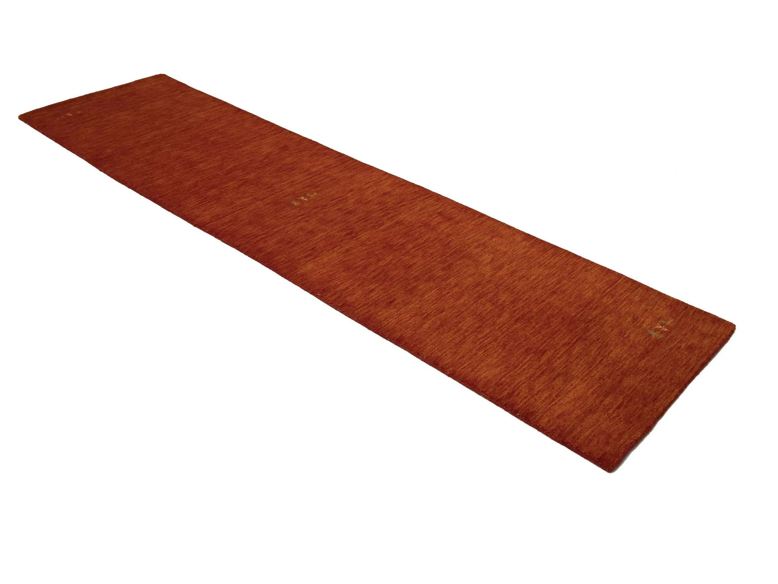 Orange-red Tribal 3X10 Gabbeh Modern Runner Rug - 4