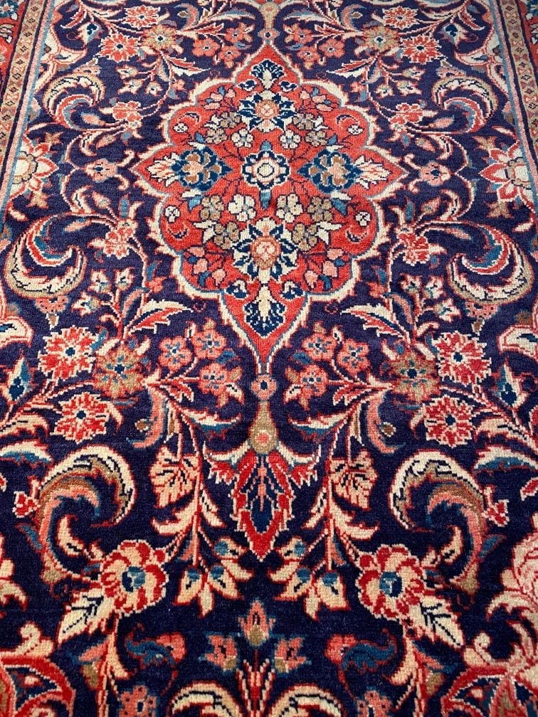 MAGNIFICENT PERSIAN SAROUK RUG 4.4x7.8 - 6