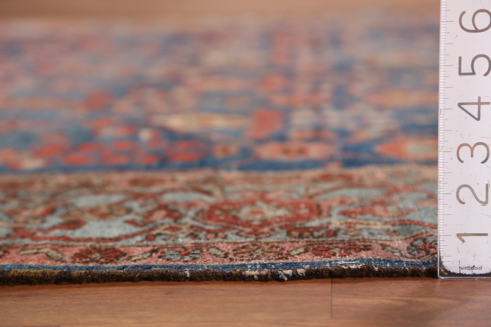 Pre-1900 Vegetable Dye Heriz Serapi Persian Area Rug 7x10 - 20