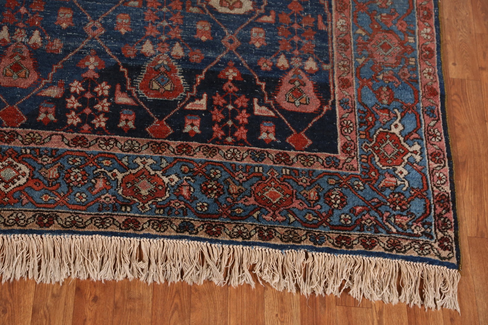 Pre-1900 Vegetable Dye Heriz Serapi Persian Area Rug 7x10 - 5