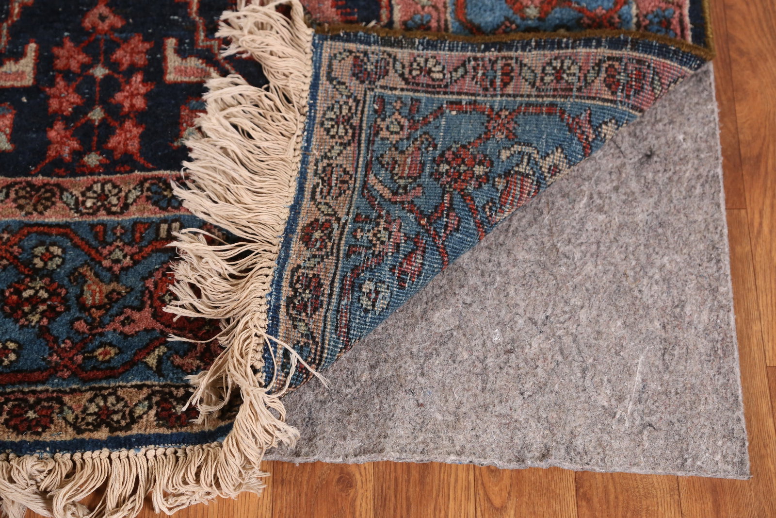 Pre-1900 Vegetable Dye Heriz Serapi Persian Area Rug 7x10 - 8