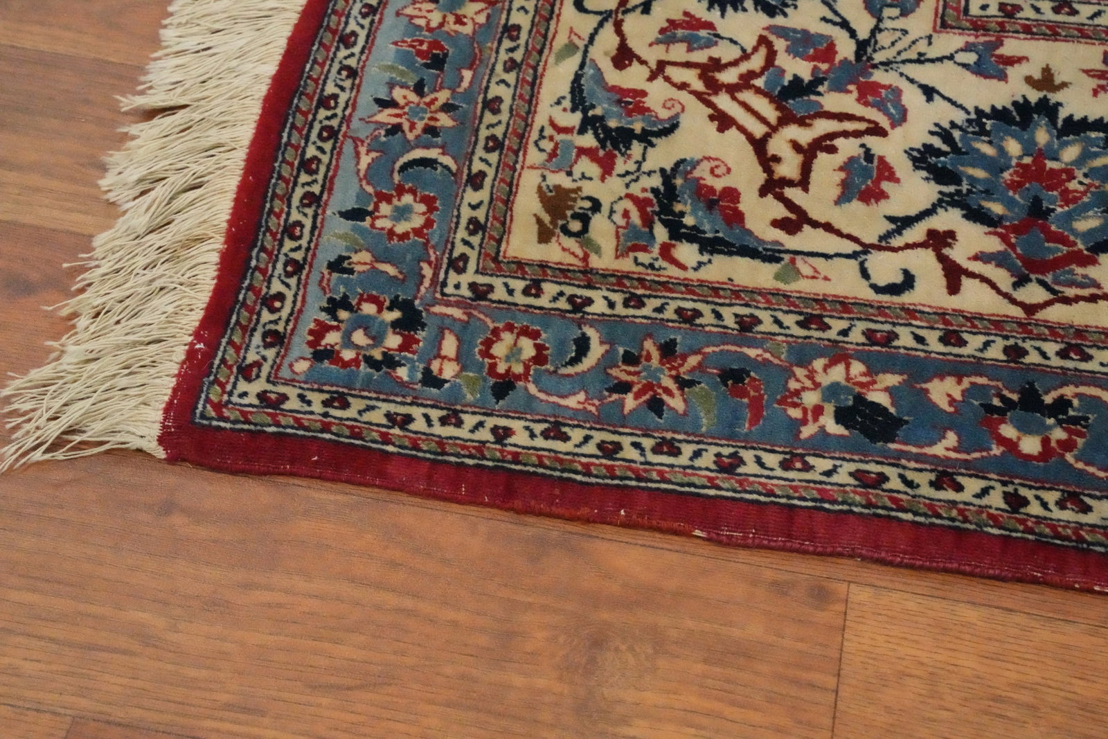 Pre-1900 Vegetable Dye Masterpiece Nain Toodeshk Persian Rug 5x9 - 11