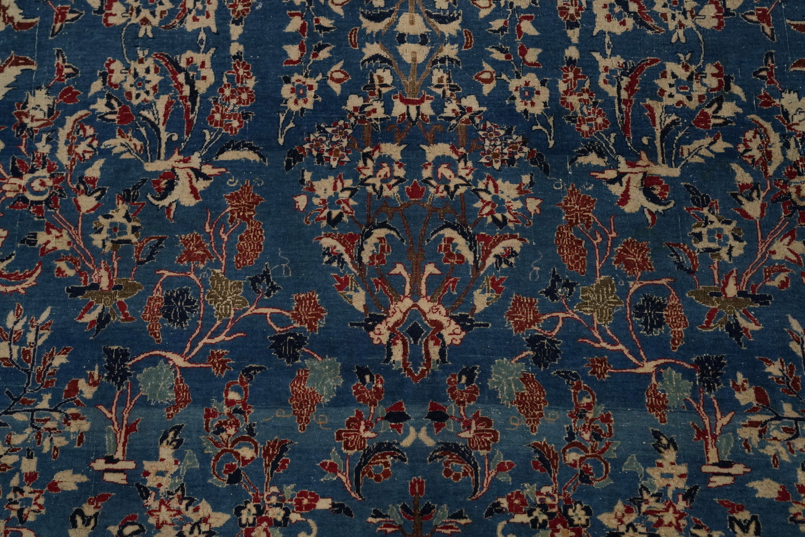 Pre-1900 Vegetable Dye Masterpiece Nain Toodeshk Persian Rug 5x9 - 5