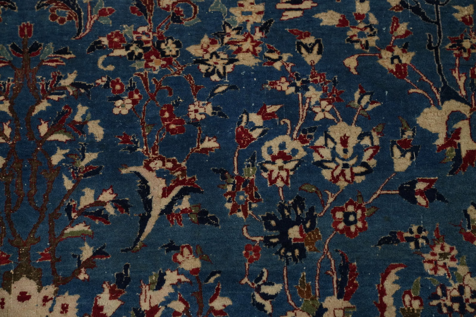 Pre-1900 Vegetable Dye Masterpiece Nain Toodeshk Persian Rug 5x9 - 8