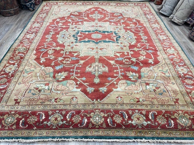 Persian Design Heriz rug-5202 (1 of 8)