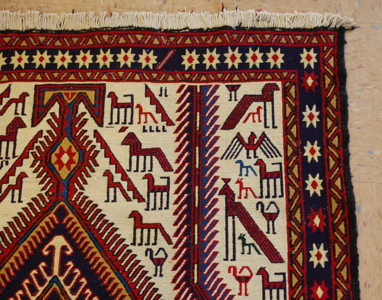 CAUCASIAN SOUMAK KILIM 3.5x8.11 - 5