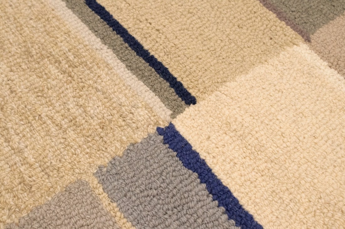 Multicolored Stripes 5X8 Hand-Tufted Modern Rug - 13