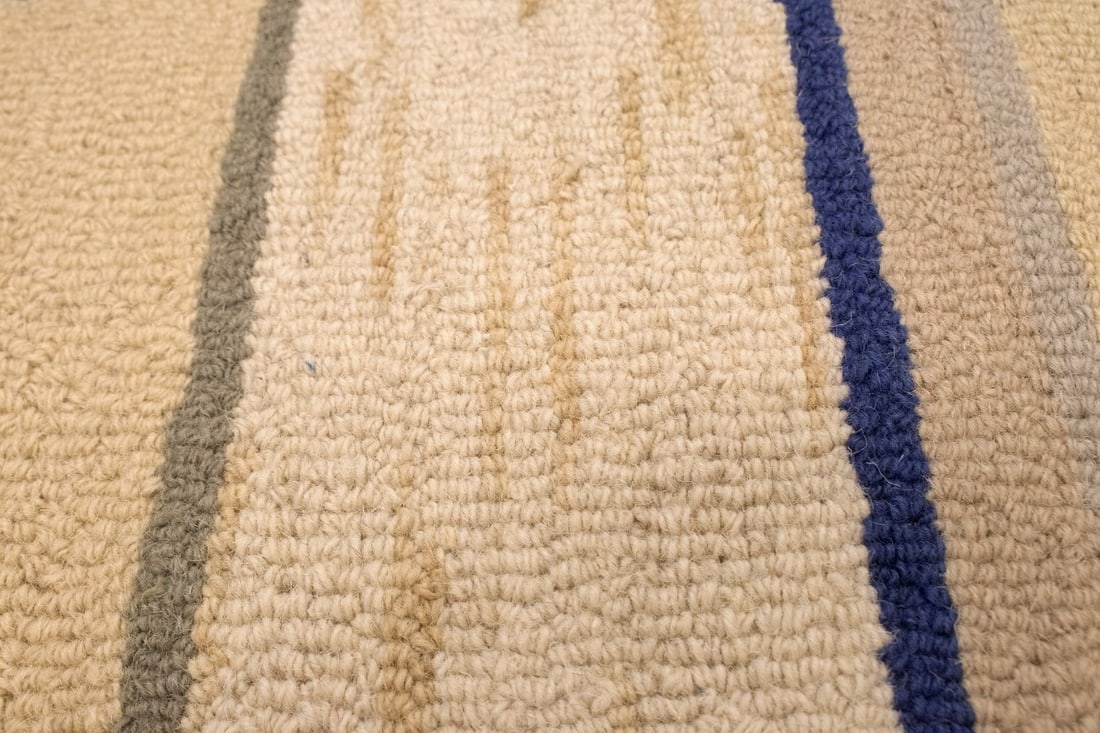 Multicolored Stripes 5X8 Hand-Tufted Modern Rug - 7