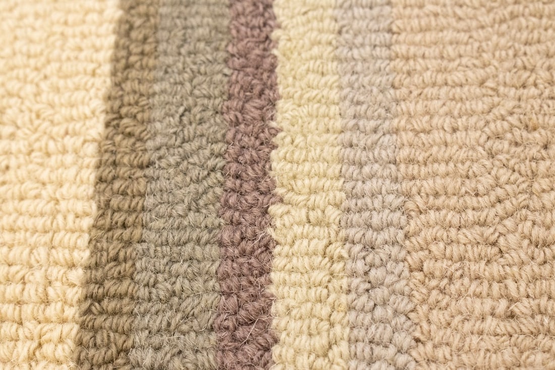 Multicolored Stripes 5X8 Hand-Tufted Modern Rug - 8