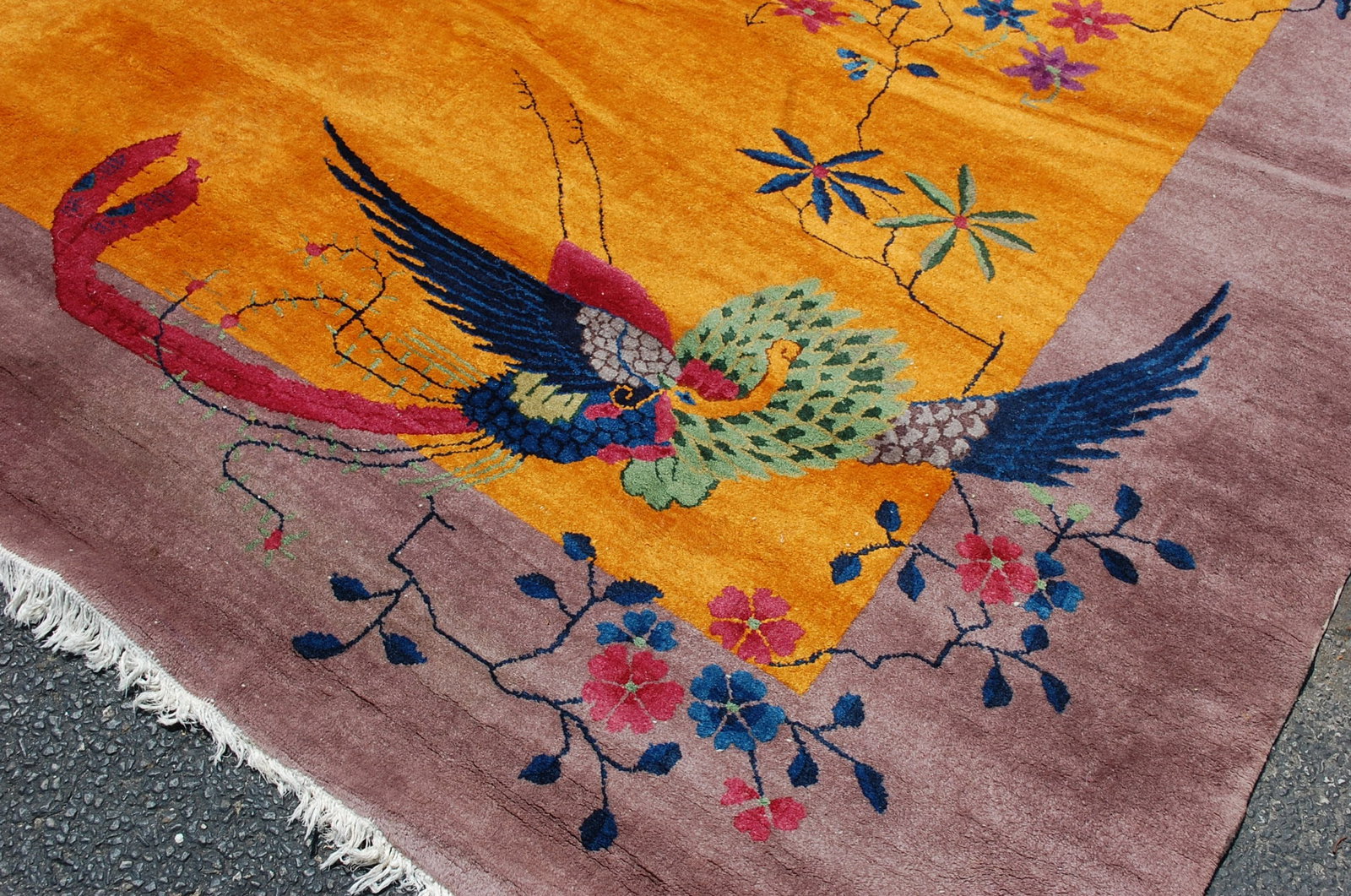 CHINESE NICHOLS RUG 12.5x19 - 3