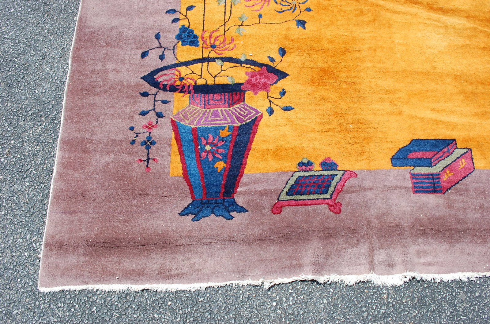 CHINESE NICHOLS RUG 12.5x19 - 5