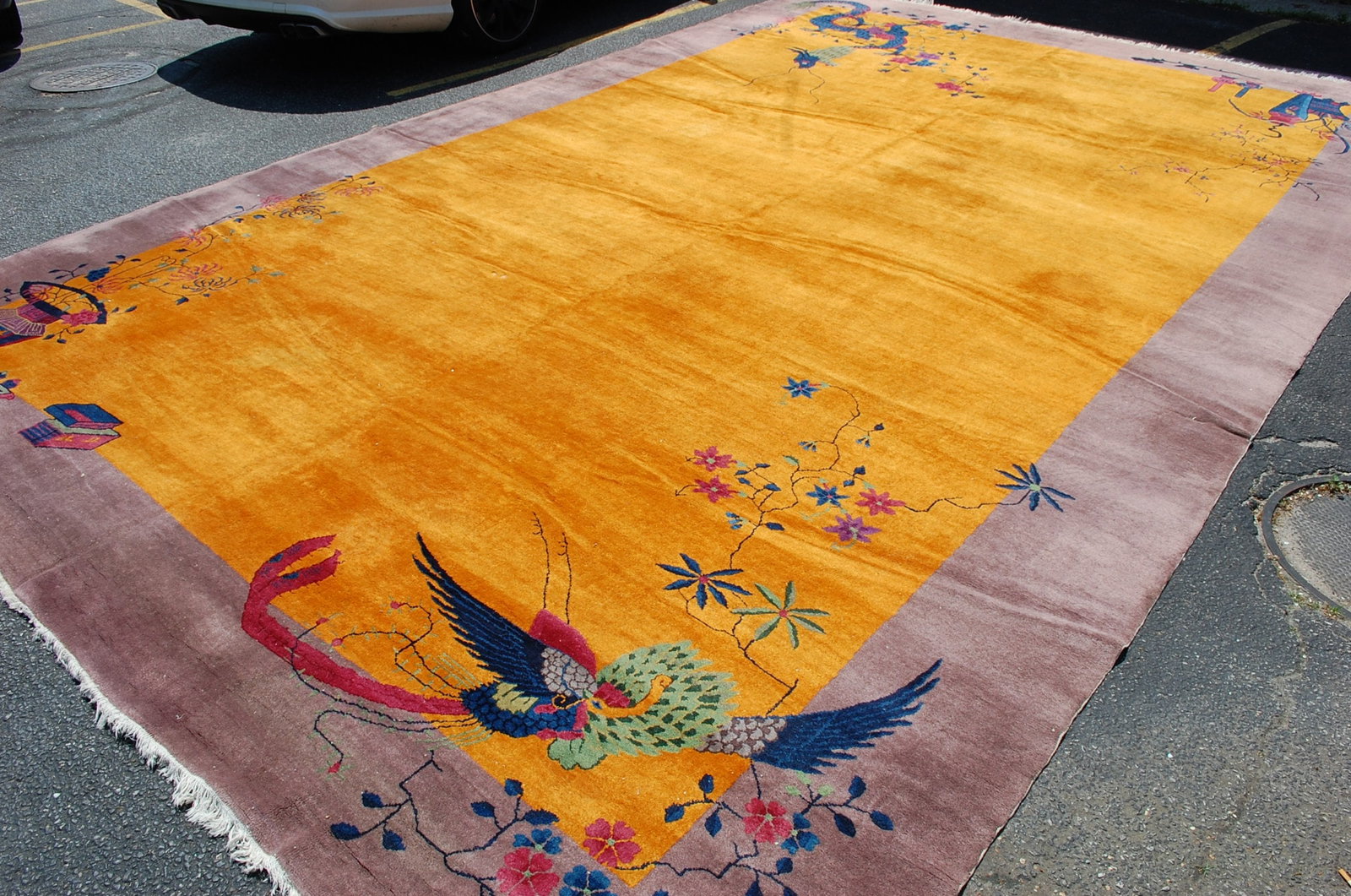 CHINESE NICHOLS RUG 12.5x19 - 8