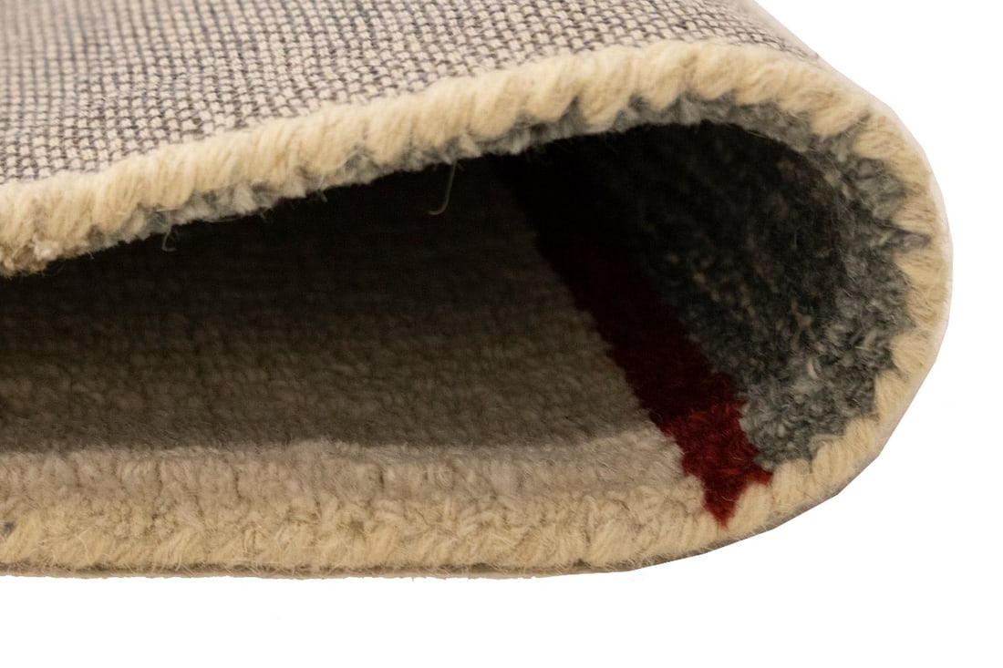 Multicolored Stripes 5X8 Hand-Tufted Modern Rug - 15