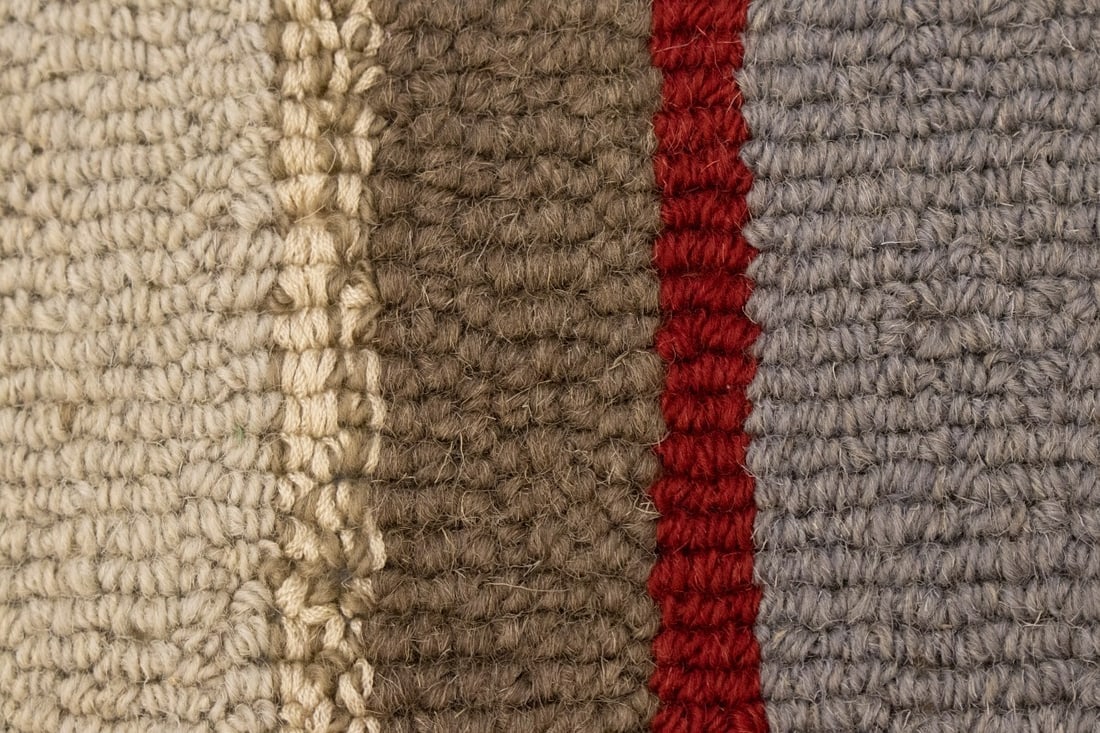 Multicolored Stripes 5X8 Hand-Tufted Modern Rug - 8